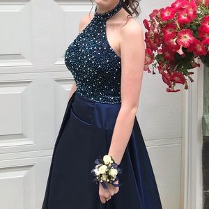 Blue Prom Dress